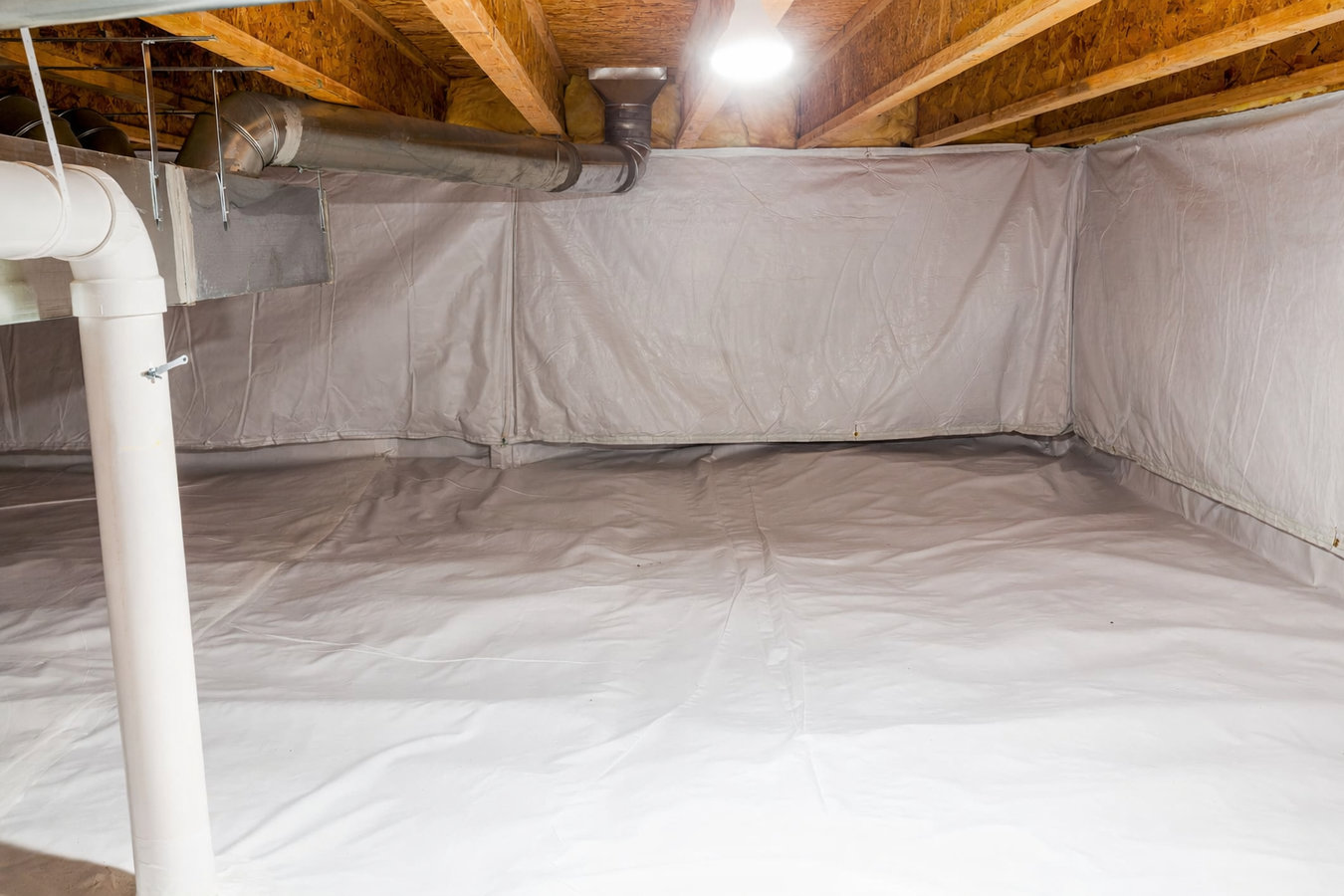 Crawl space insulation